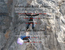 Tablet Screenshot of base-jump.org